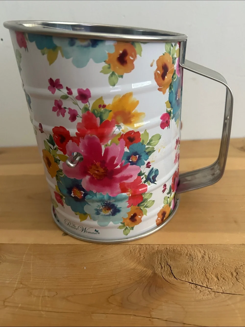 The Pioneer Woman, Floral Kitchen Flour Sifter - Multicolor